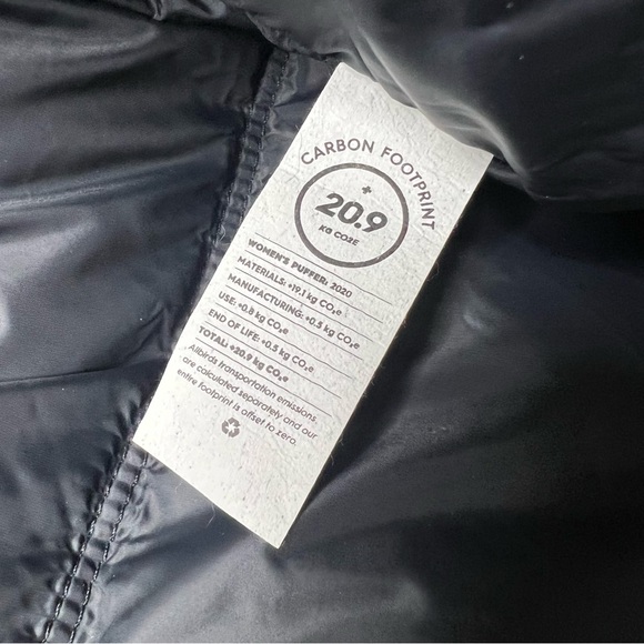 Allbirds Trino Merino Wool Puffer Jacket in Charcoal Grey - Picture 10 of 11